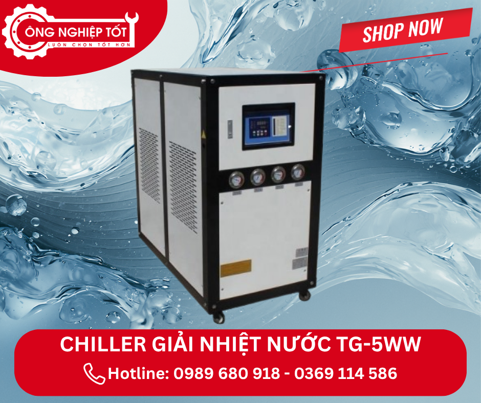 Địa chỉ mua Chiller giải nhiệt nước TG-5WW chính hãng, giá tốt